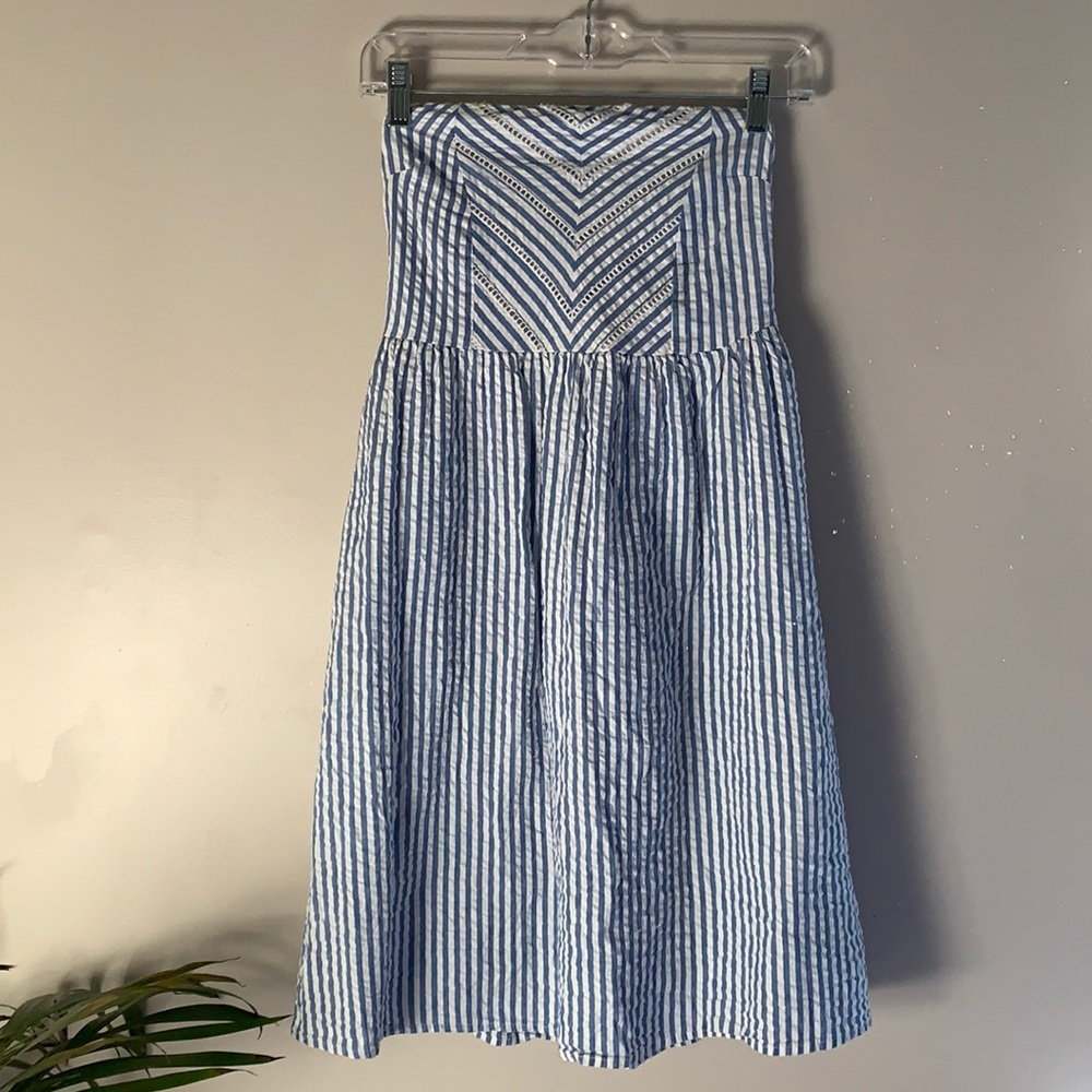 Adorable seersucker dress